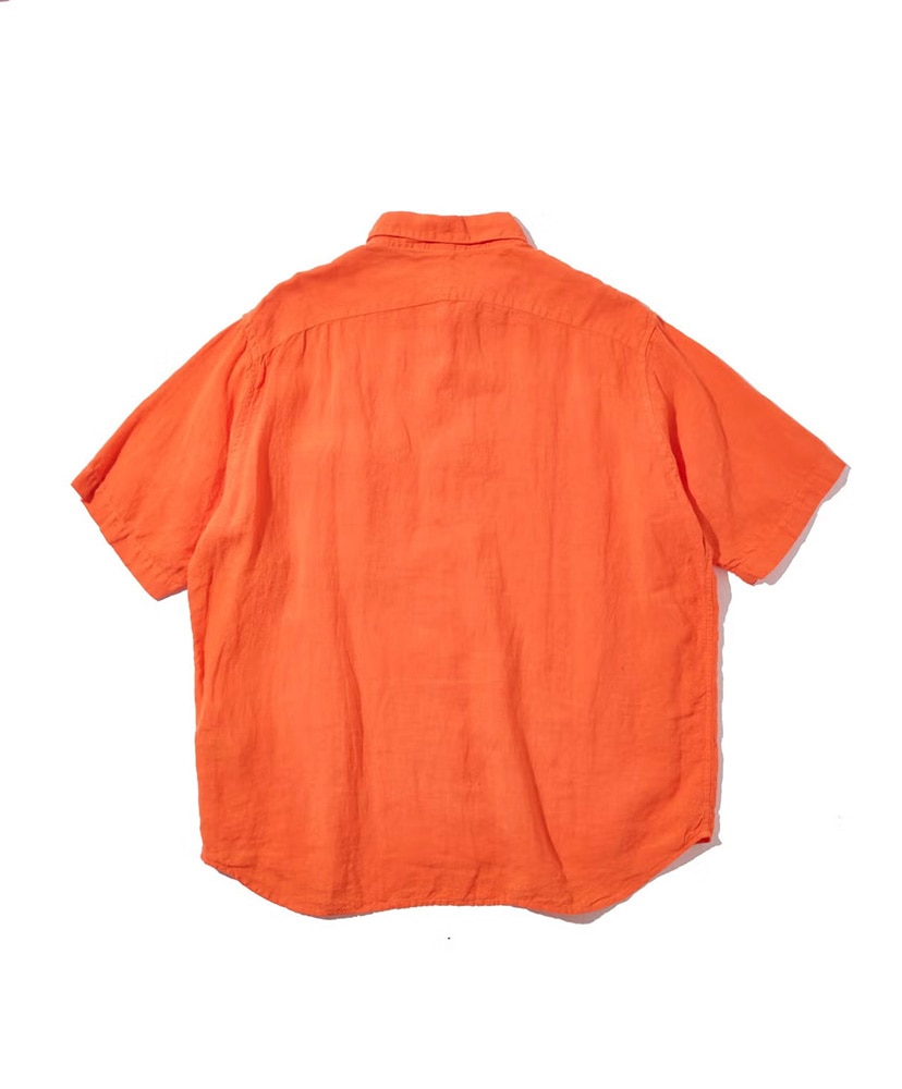 グランパリネンシャツ ブライトオレンジ 2XL(MEN)