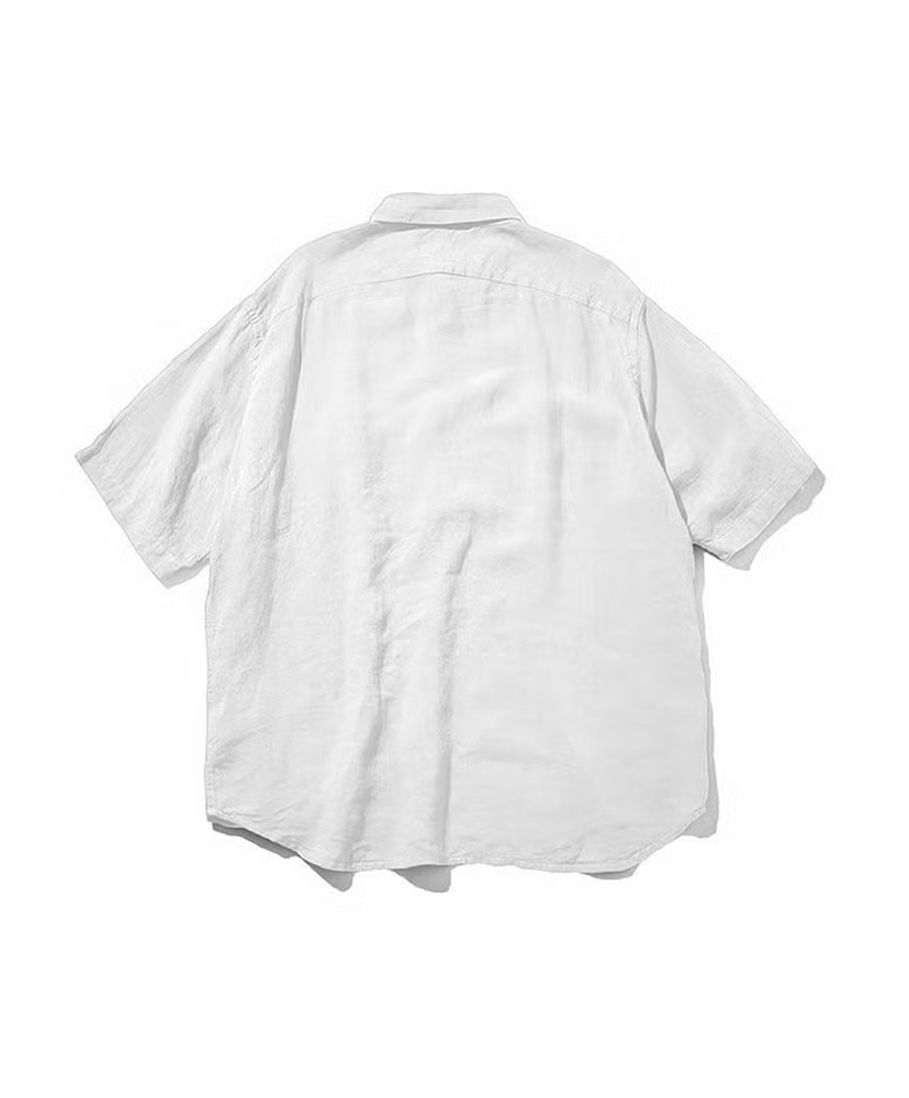 グランパリネンシャツ ホワイト 2XL(MEN)