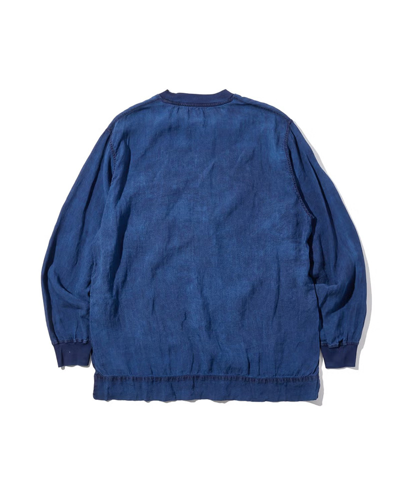リネンロンT インディゴSp. インディゴ 2XL(MEN)