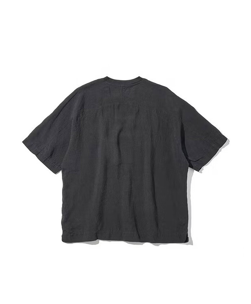 オースターリネンT ブラック 2XL(MEN)