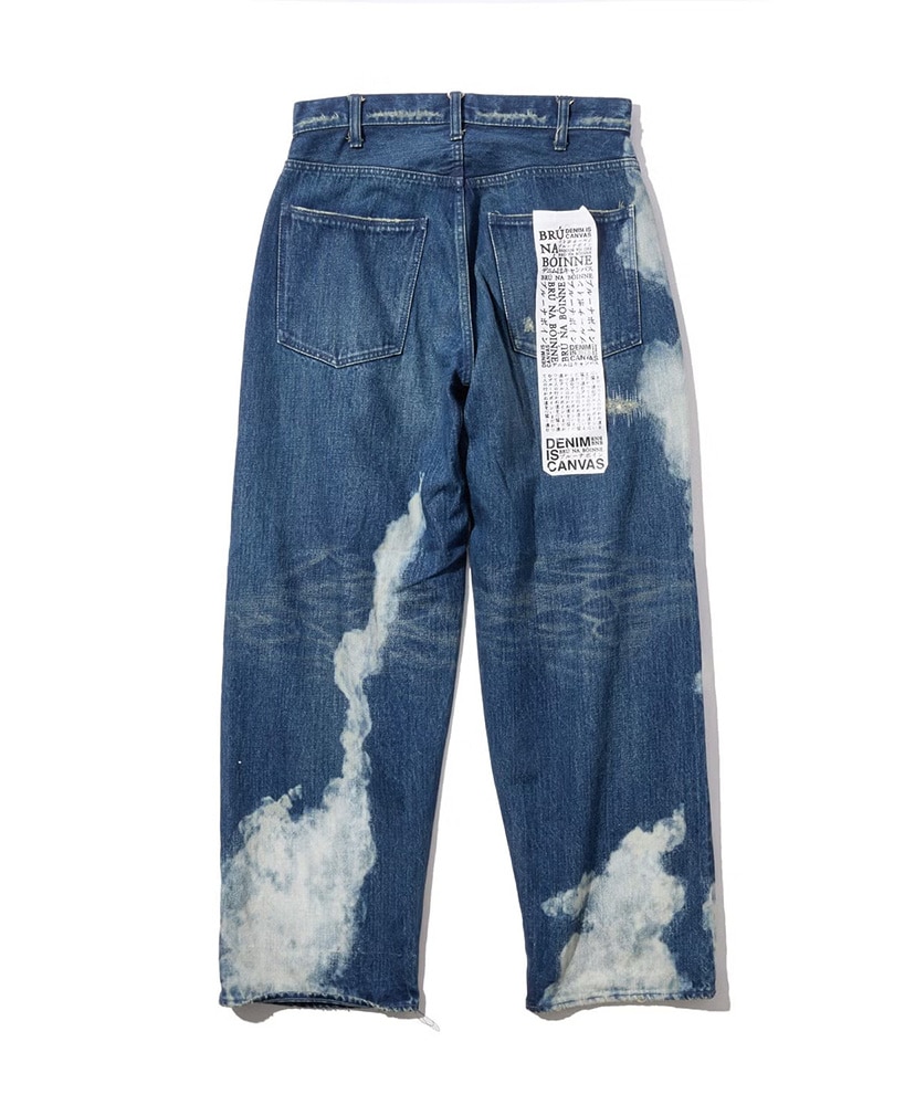 スライムビュッシュデニム 1/100 AGインディゴ/エージングインディゴ 2XL(MEN)