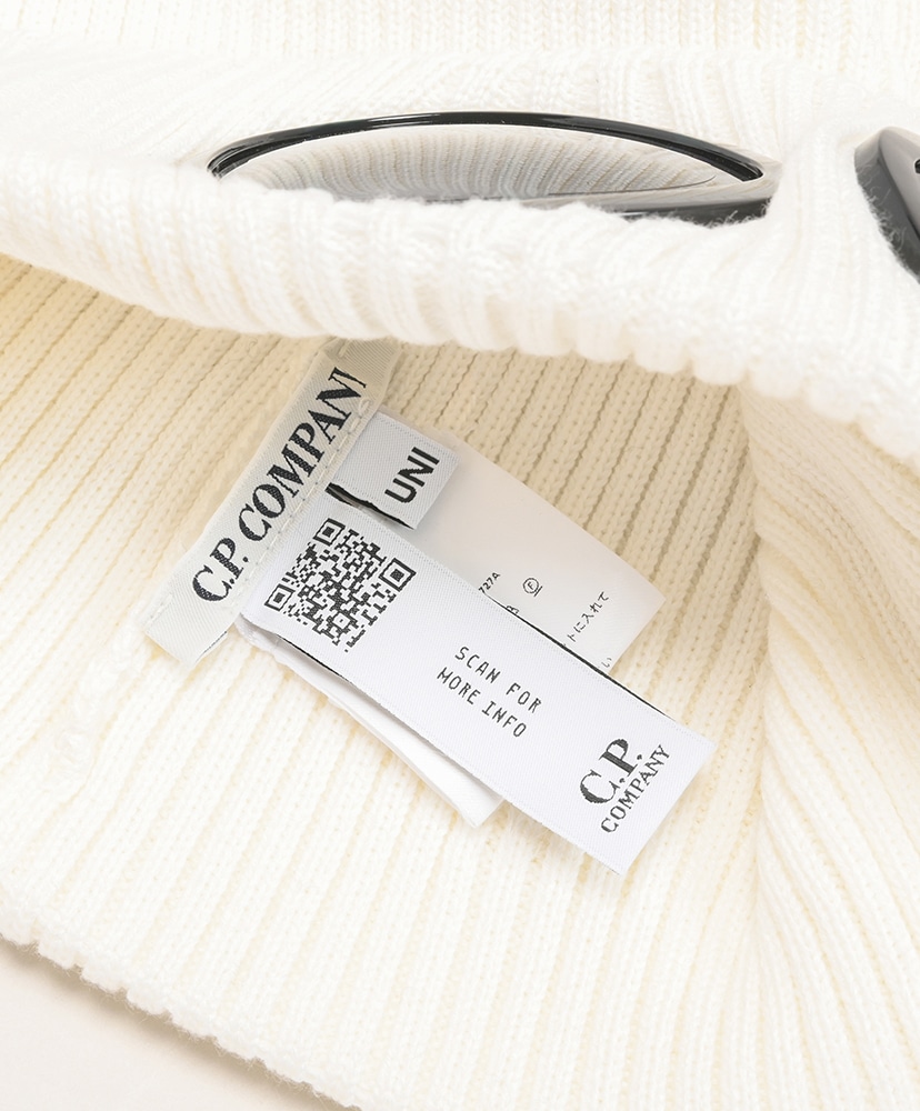 Cotton Goggle Beanie Gauze White/ガーゼホワイト UNI