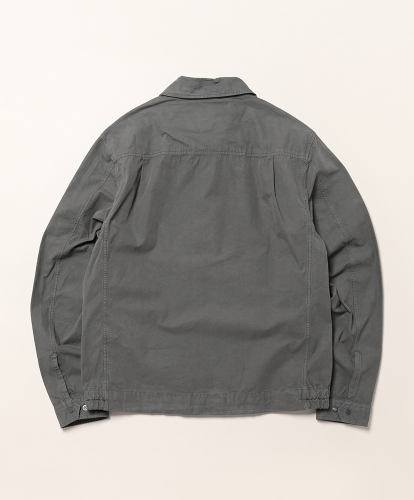 Overshirt In Micro-Reps Gunmetal/ガンメタル L(MEN)