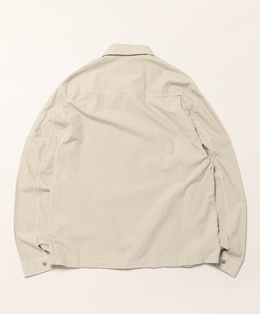 Overshirt In Popeline Dove/ドーブ L(MEN)