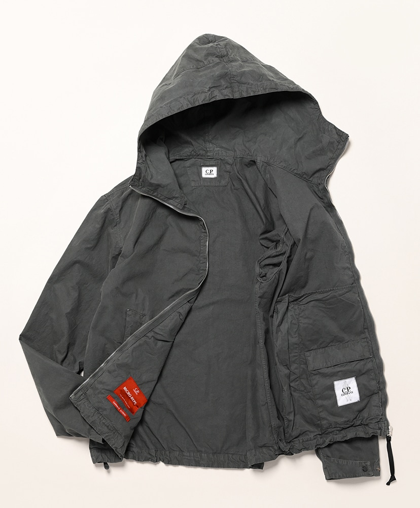 Micro-Reps Hooded Lens Jacket Gunmetal/ガンメタル M(MEN)