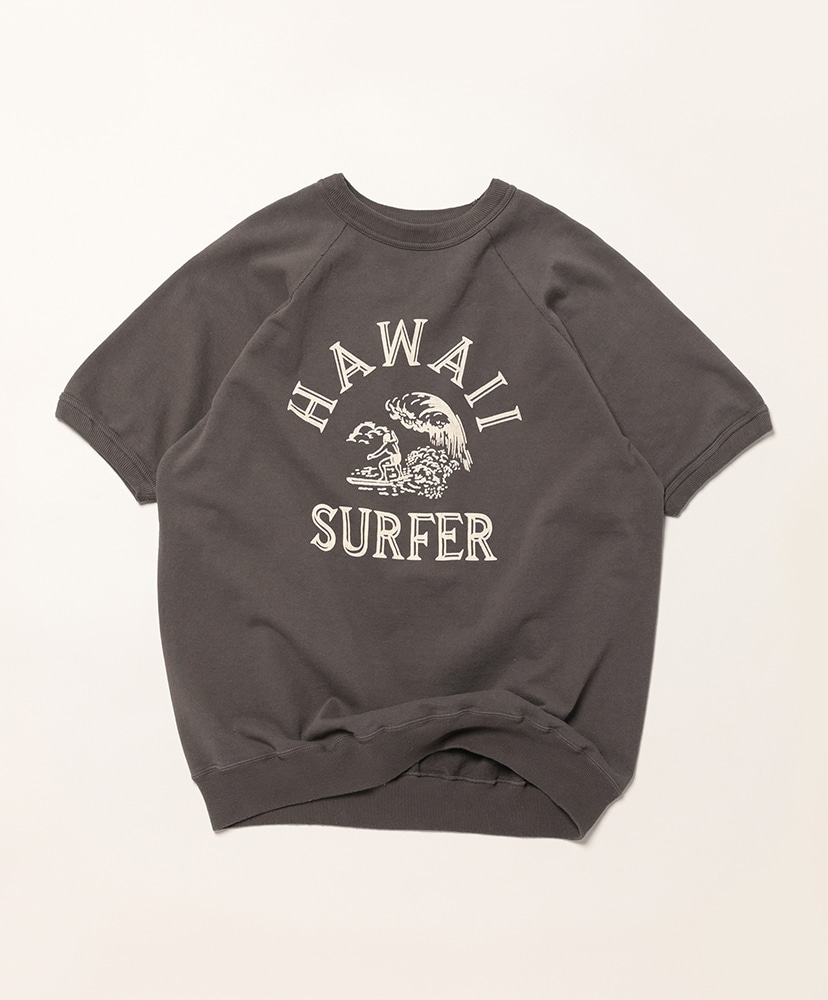 Lot 4104 半袖SW HAWAII(L(MEN) Charcoal/チャコール): WAREHOUSE&CO.