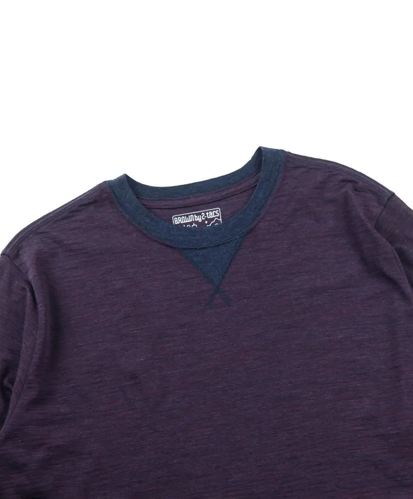 BAA Crew Bordeaux Border/ボルドーボーダー 2XL(MEN)