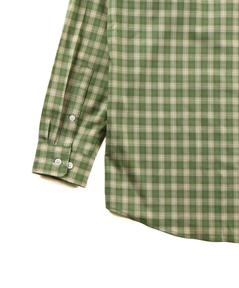 Wide Collar Green Check/グリーンチェック L(MEN)