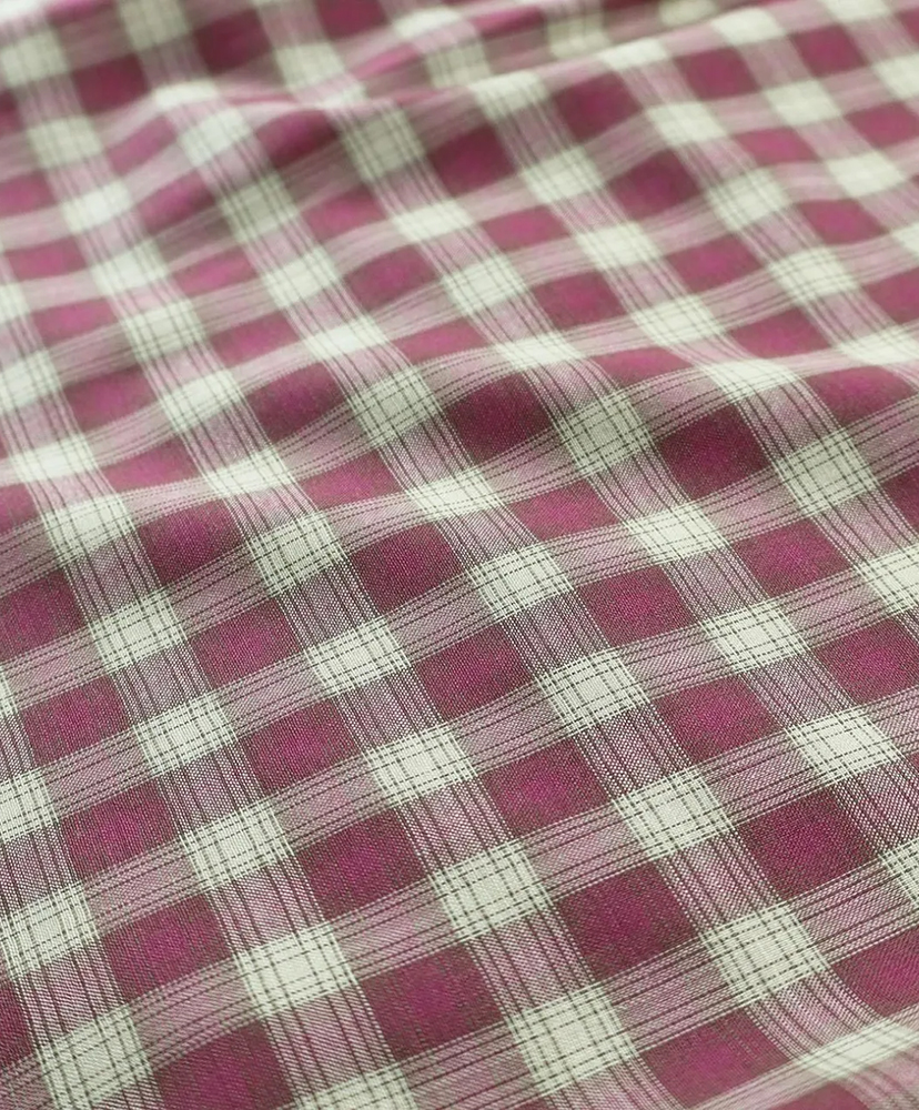 Open Collar Red Check/レッドチェック L(MEN)