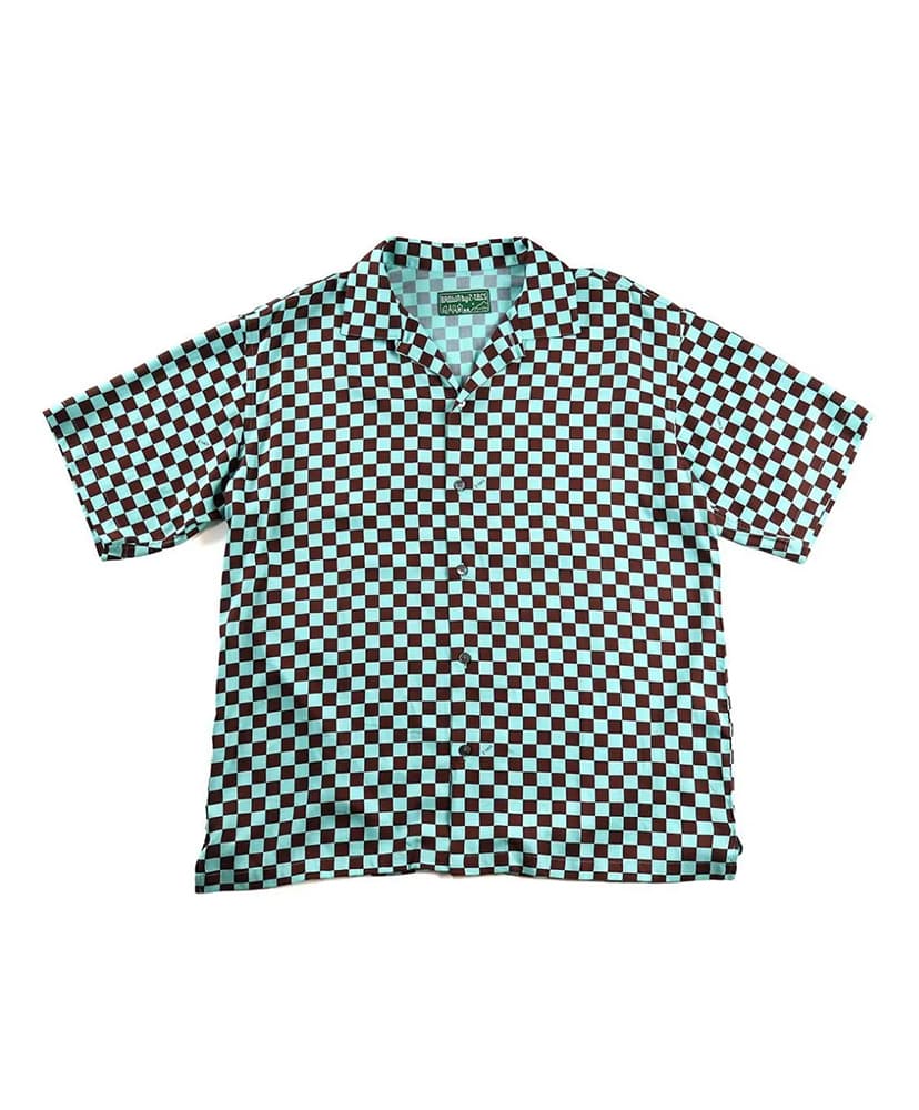 Brown&Blue checker/ブラウンアンドブルーチェッカー