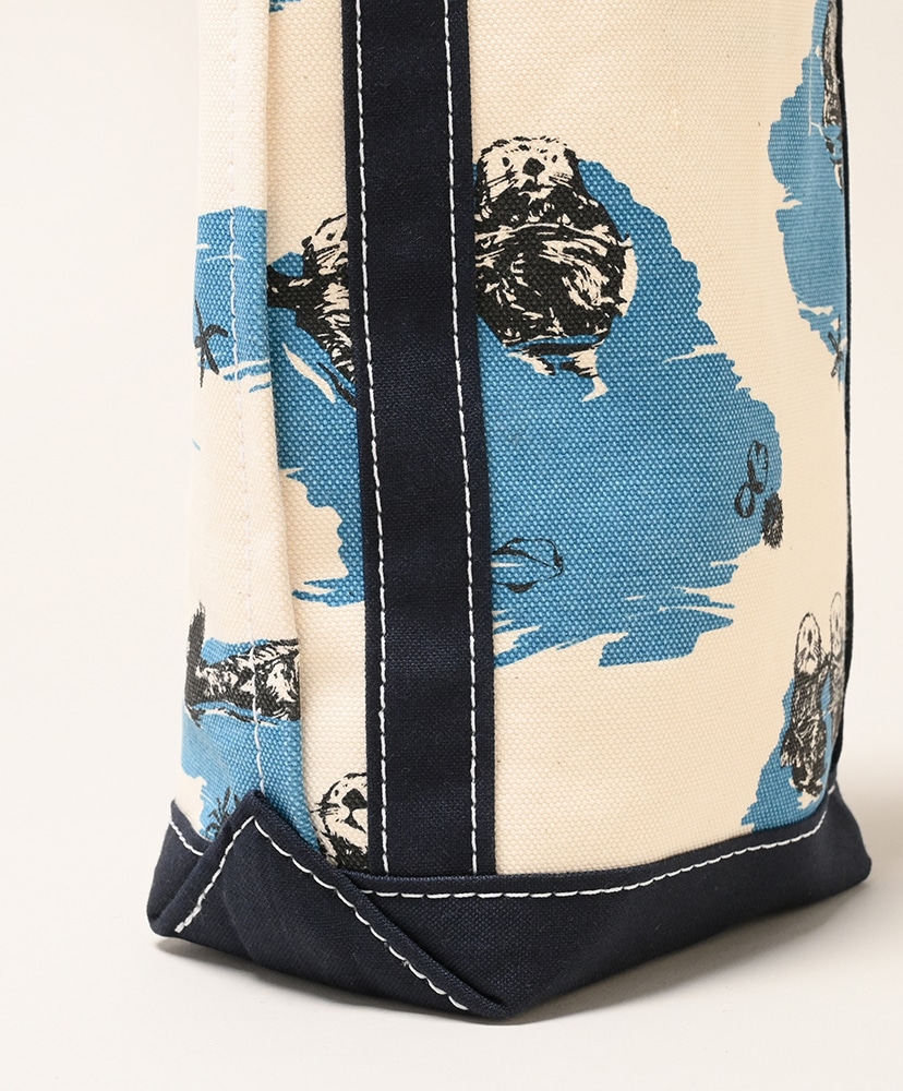 Baguette Tote Mini - Print Rakko×Oxford Blue/ラッコ×オックスフォードブルー ONE