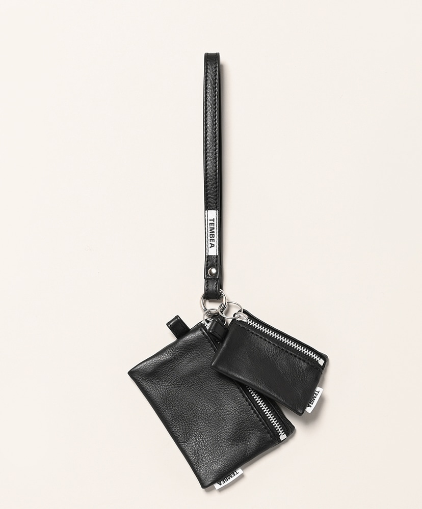 Hand Strap Short - Shurink Leather Black/ブラック ONE