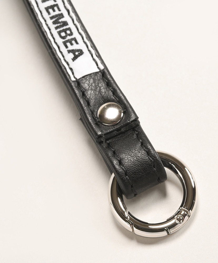 Hand Strap Short - Shurink Leather Black/ブラック ONE