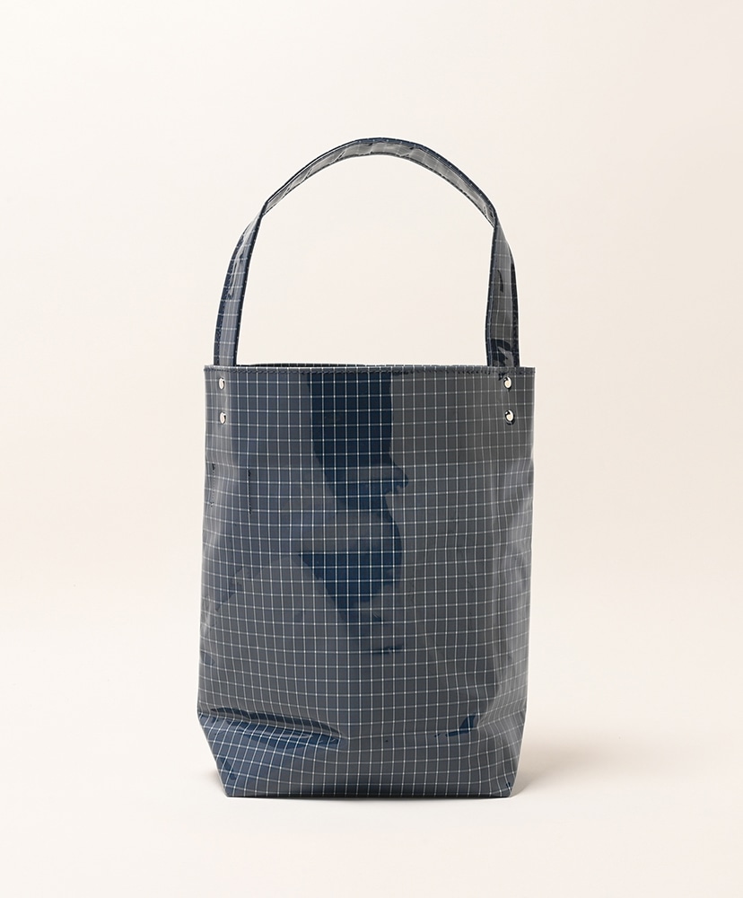 Baguette Tote Medium - PVC Check Blue/チェックブルー ONE