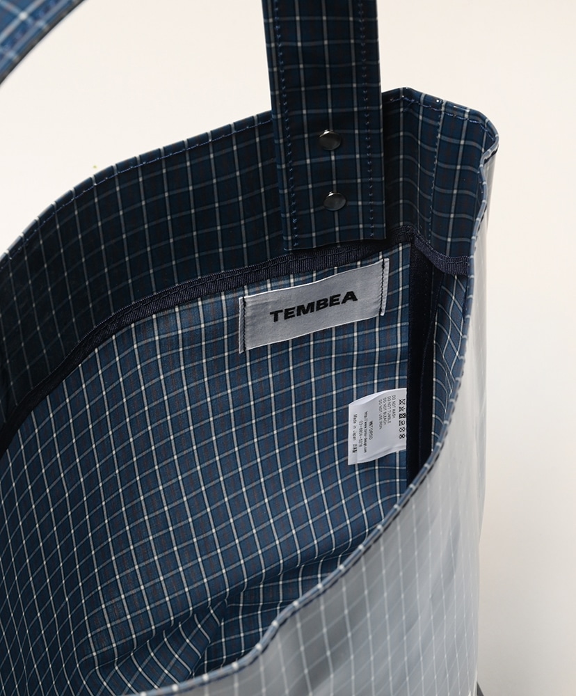 Baguette Tote Medium - PVC Check Blue/チェックブルー ONE