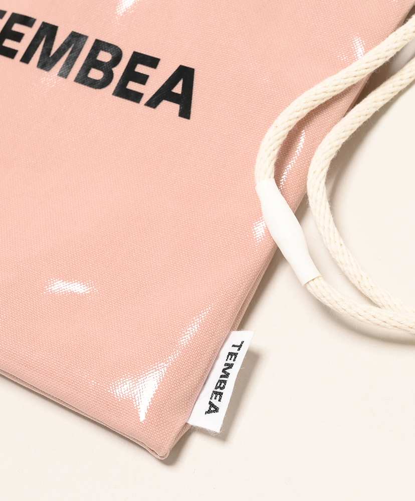 巾着 Pochette - PVC Smoky Pink/スモーキーピンク ONE