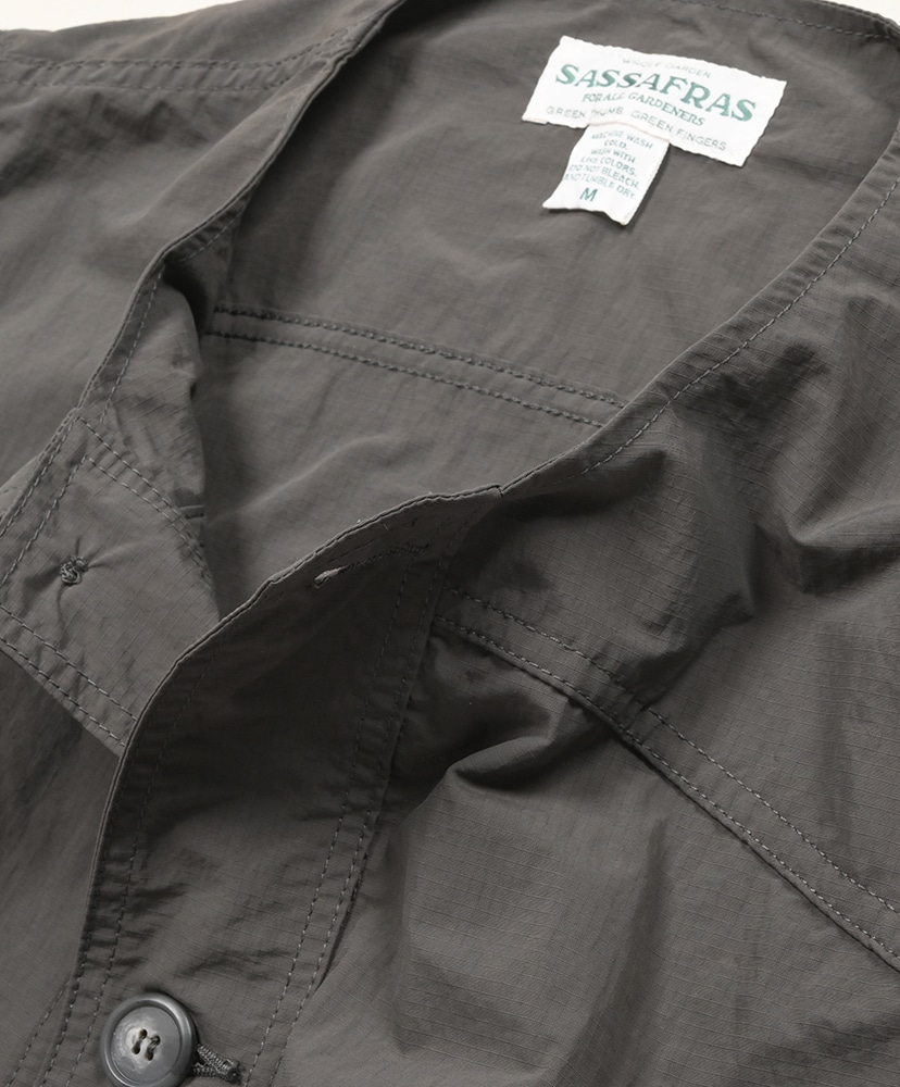 Overgrown Hiker Vest - Nylon Ripstop Charcoal/チャコール L(MEN)