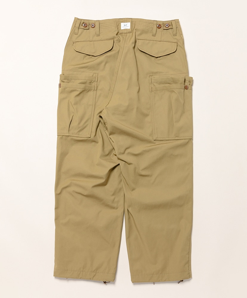 Overgrown Pants - Poplin Khaki/カーキ L(MEN)