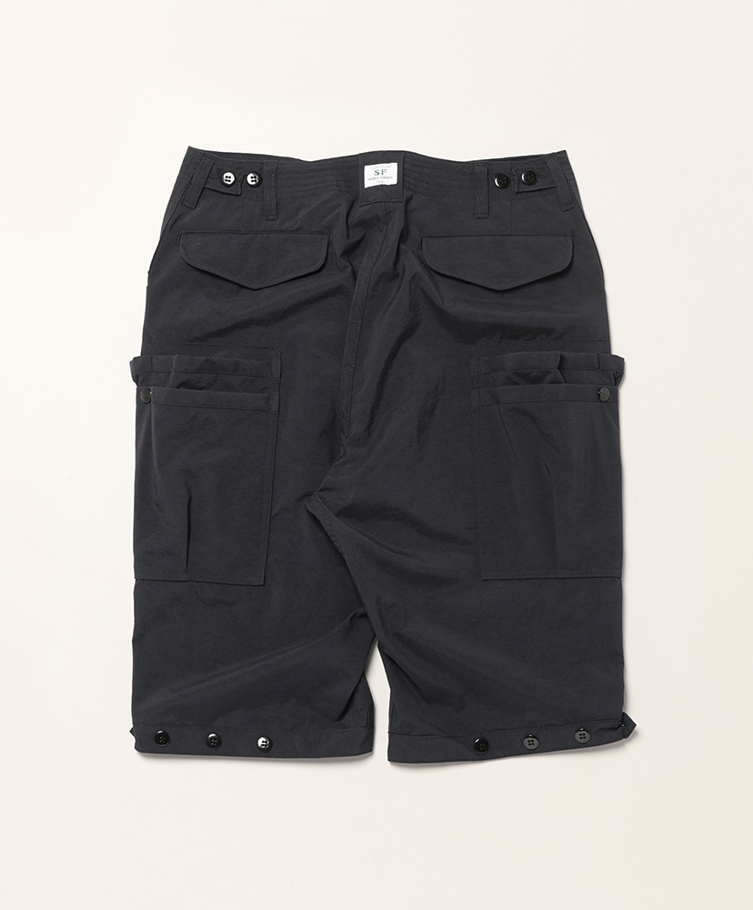 Overgrown Pants 1/2 - Nylon Black/ブラック L(MEN)
