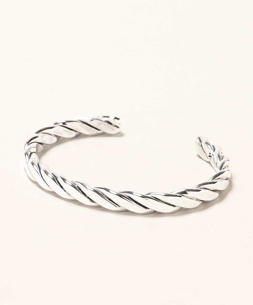 アクセサリー Studebaker lsHEAVY WEIGHT PLAIT CUFF Heavyweight Plait Cuff - Sterling Silver(L Polished/ポリッシュド