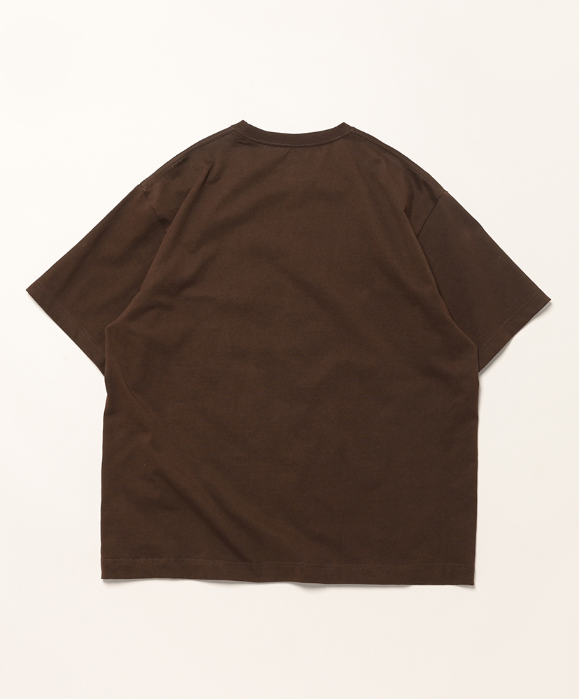 LOFTMAN別注 50th 2P BEEFY S/S T Dark Brown×Off White/ダークブラウン×オフホワイト L(MEN)