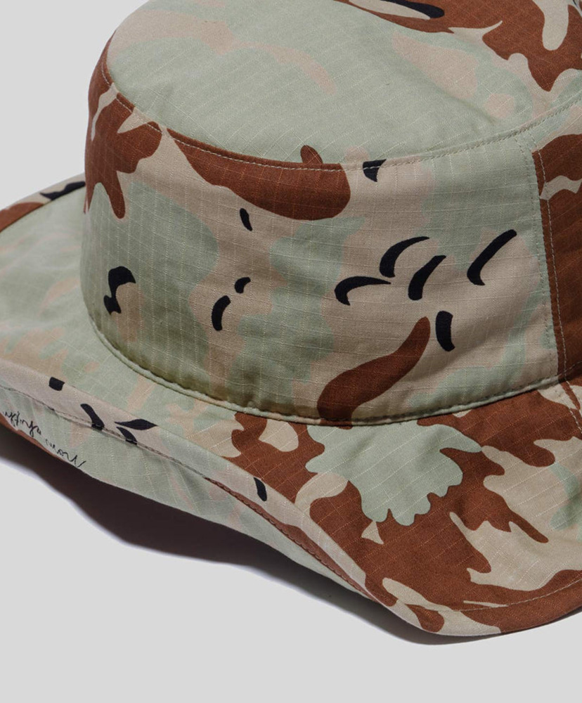 x Kijima Takayuki Wire Brim Boonie Hat Camo Beige/カモベージュ 2(MEN)