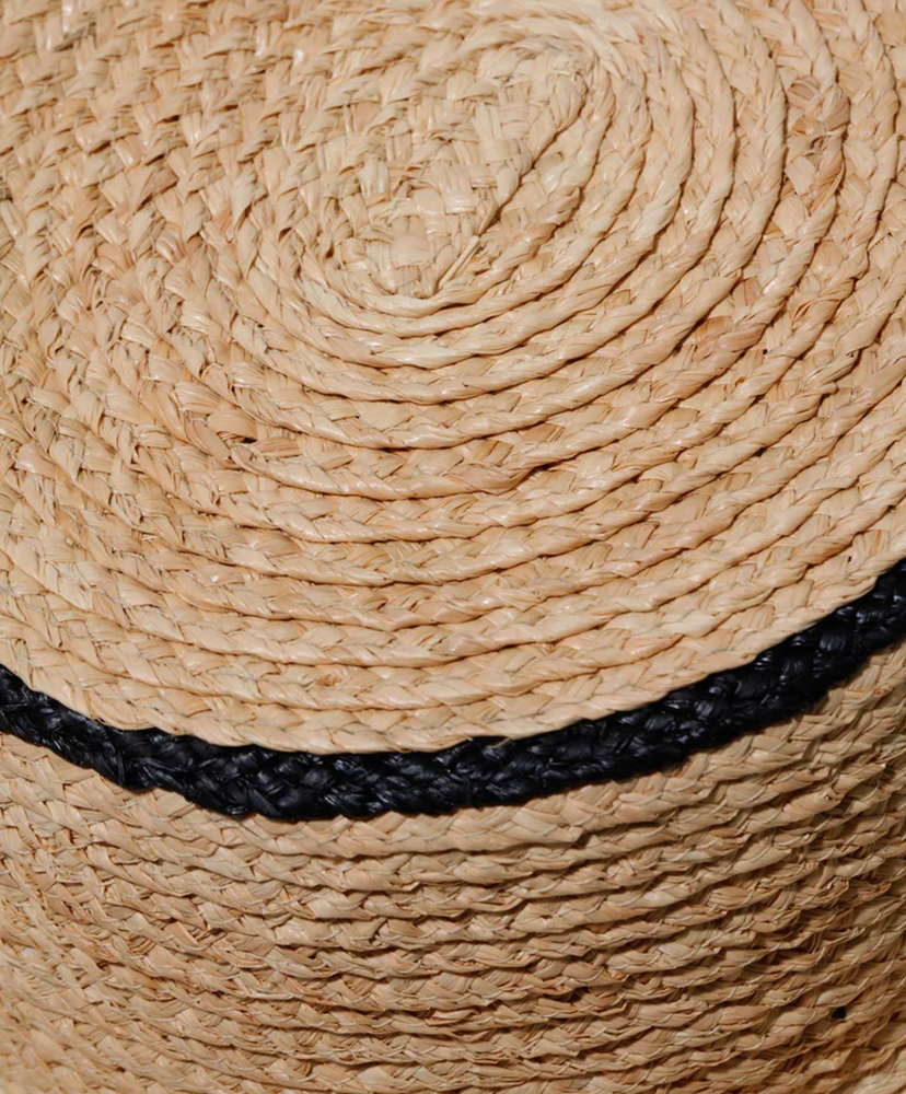 x Kijima Takayuki Raffia Trim Hat Natural x Black/ナチュラル x ブラック 1(WOMEN)