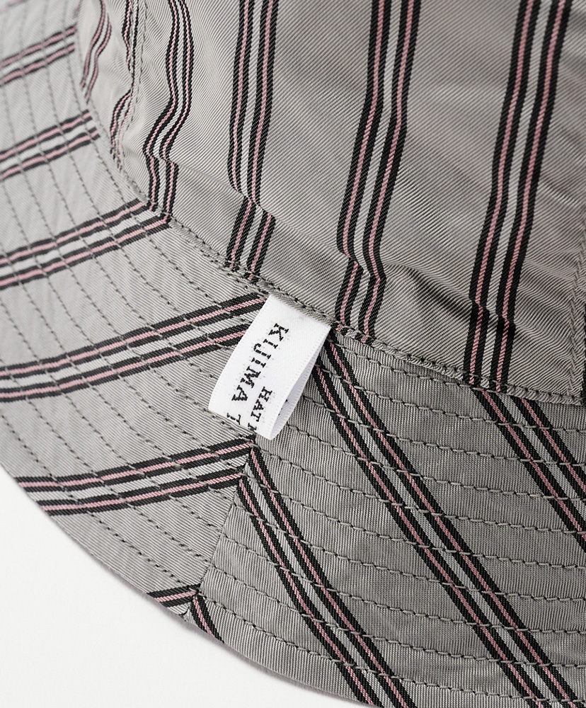 Reversible Bucket / 6panel Hat Black×Gray/ブラック×グレー 2(MEN)