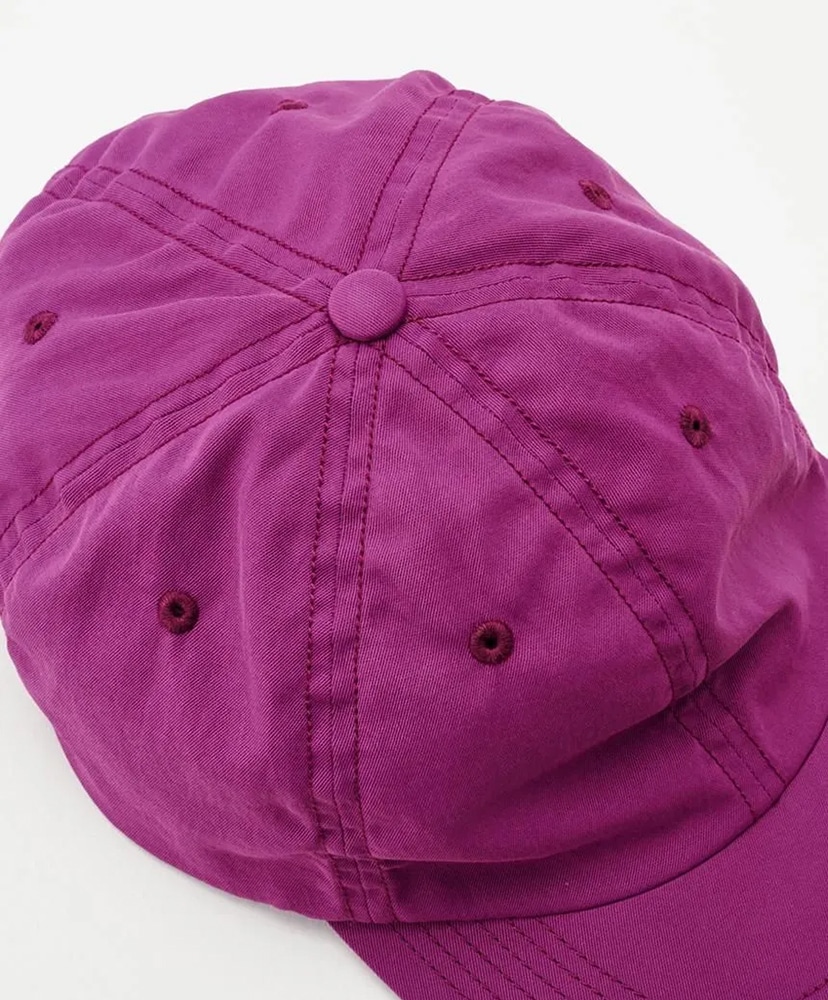 Dry Twill Elastic Back 6Panel Cap Purple/パープル 2(MEN)