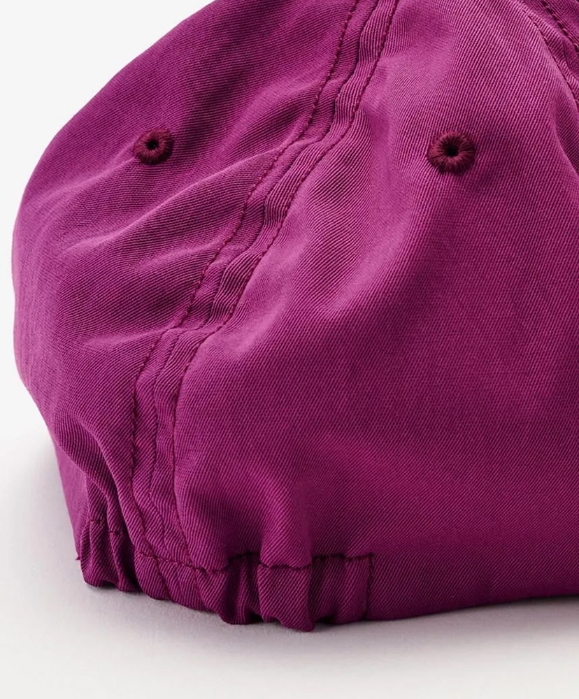 Dry Twill Elastic Back 6Panel Cap Purple/パープル 2(MEN)