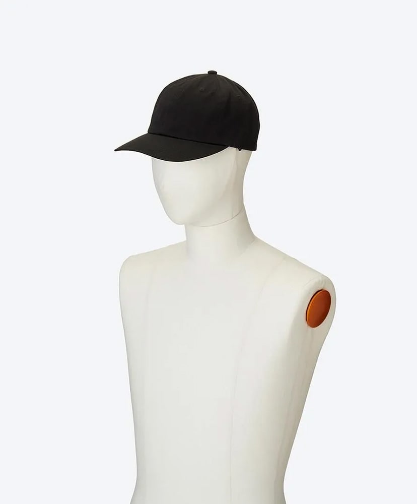 Cotton Gaba 6panel Cap Black/ブラック F(MEN)