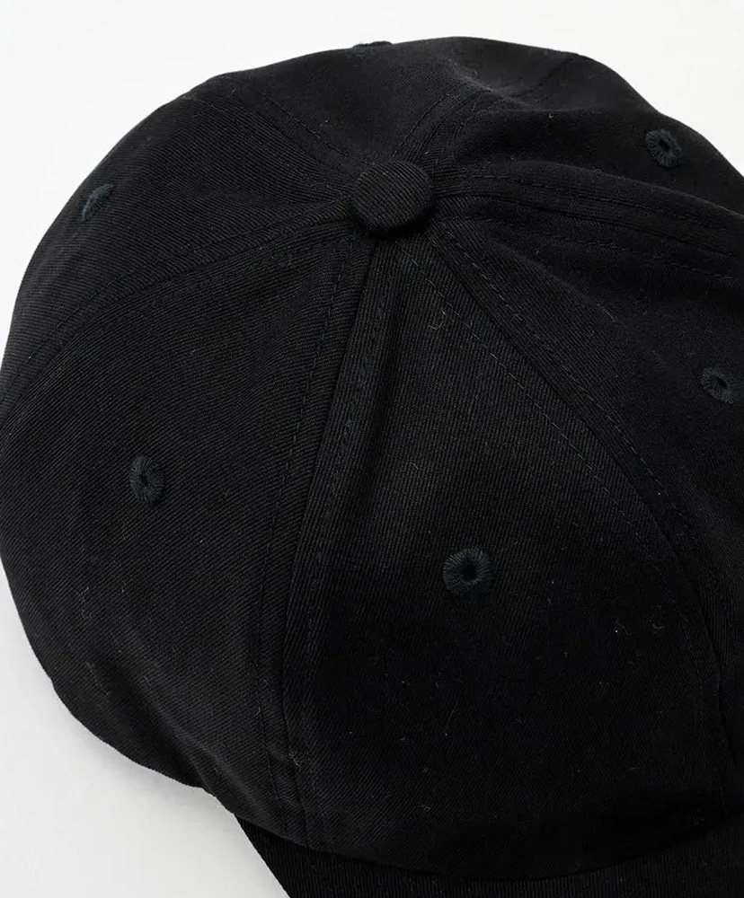 Cotton Gaba 6panel Cap Black/ブラック F(MEN)