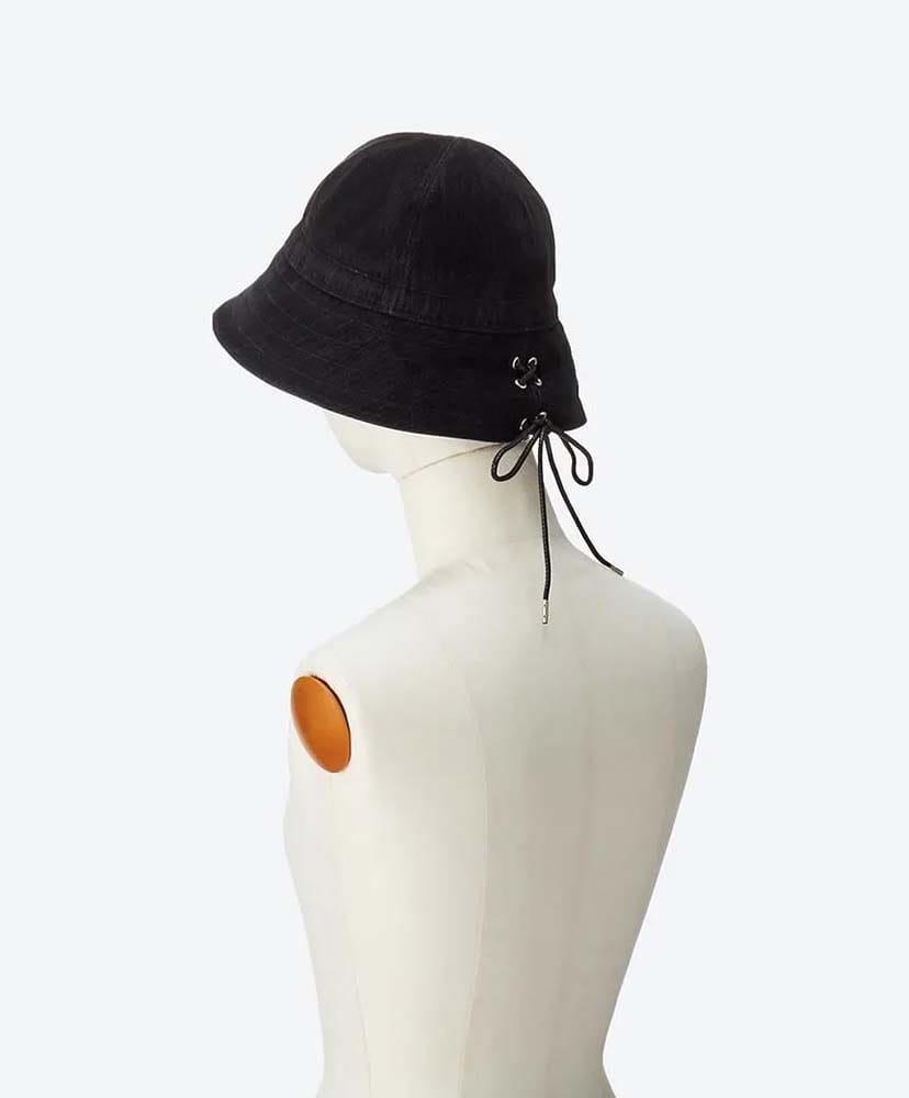 Flocky Printed Denim 2Way Sailor Hat Black/ブラック 2(WOMEN)