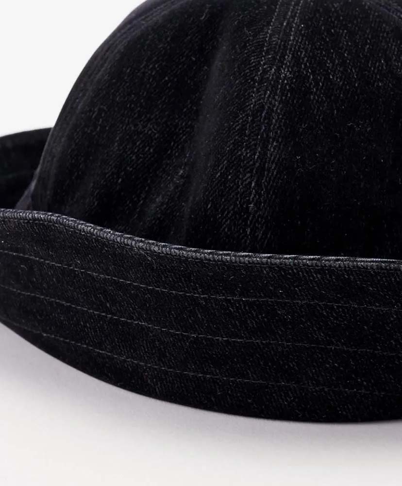 Flocky Printed Denim 2Way Sailor Hat Black/ブラック 2(WOMEN)