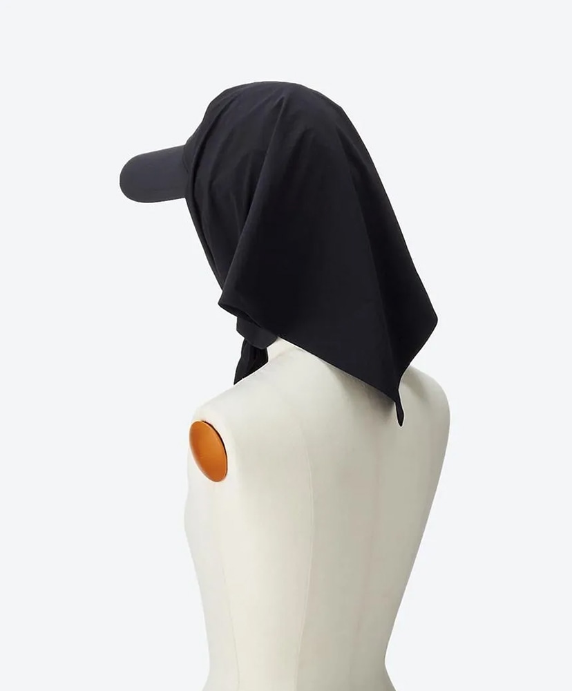 Nylon Detachable Scarf 6Panel Cap Black/ブラック F(MEN)