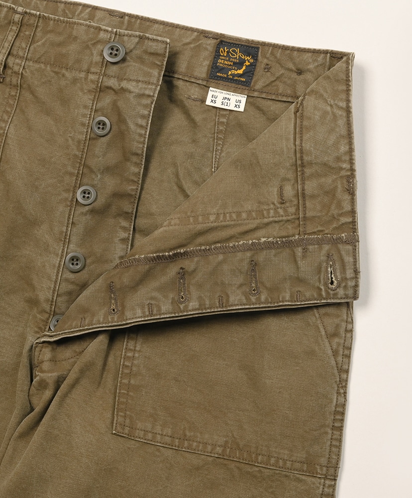 Summer Fatigue Pants Olive/オリーブ 1(MEN)