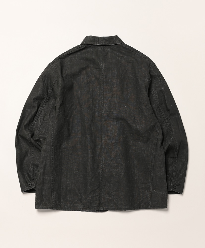 WWII 40's Sumi Coated Linen Coverall Black/ブラック 2(MEN)