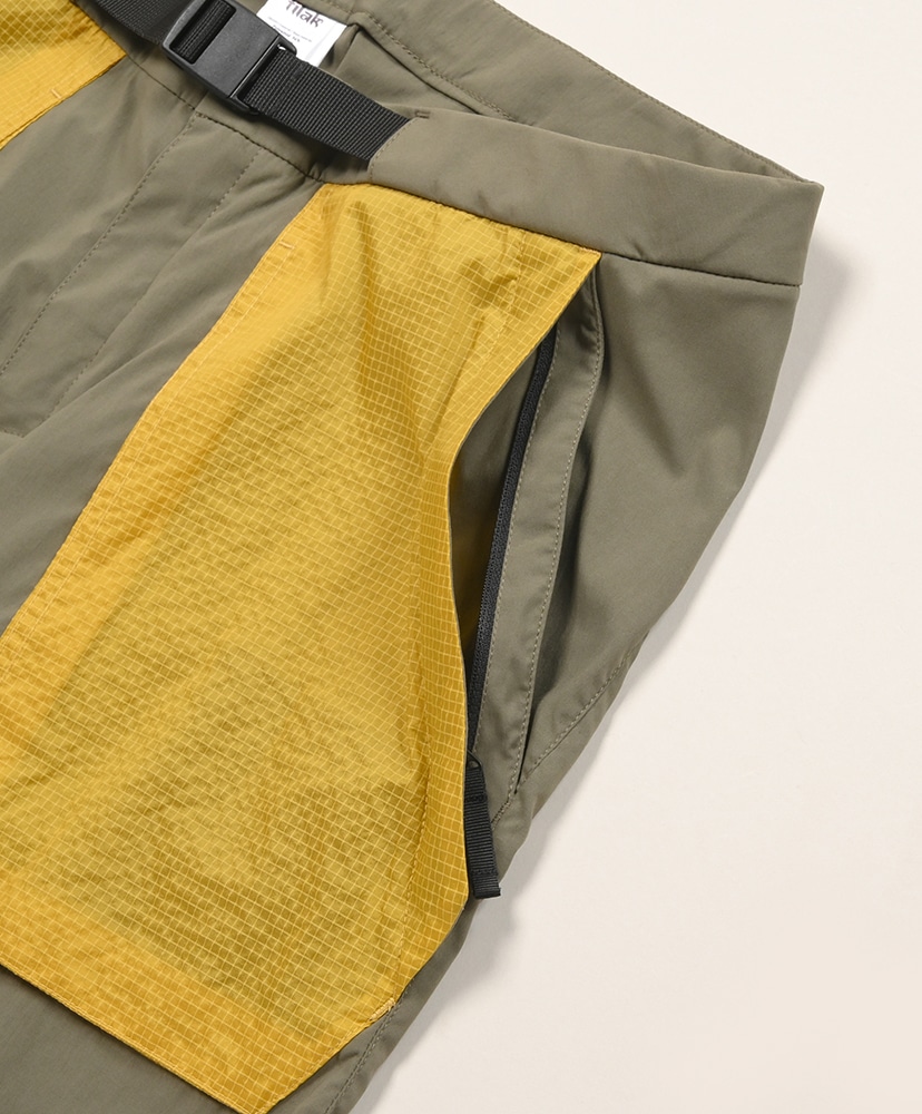 Shield Shorts Khaki Yellow/カーキイエロー L(MEN)