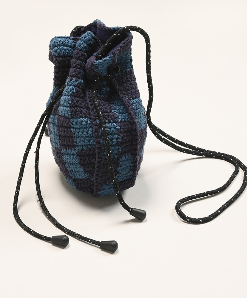 Pochette - Checker Navy/ネイビー ONE