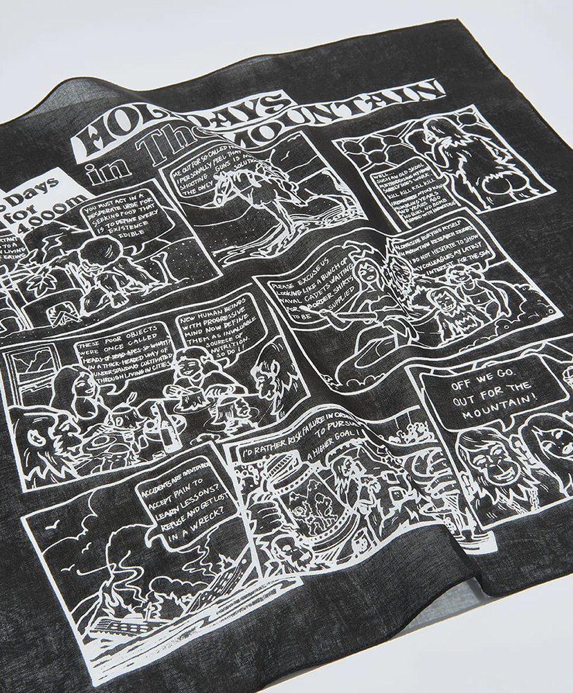 Bandana Black/ブラック F(MEN)