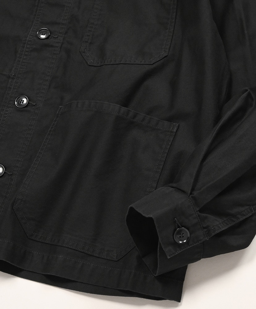 Moleskin Wide Coverall Jacket Black/ブラック 36(WOMEN)