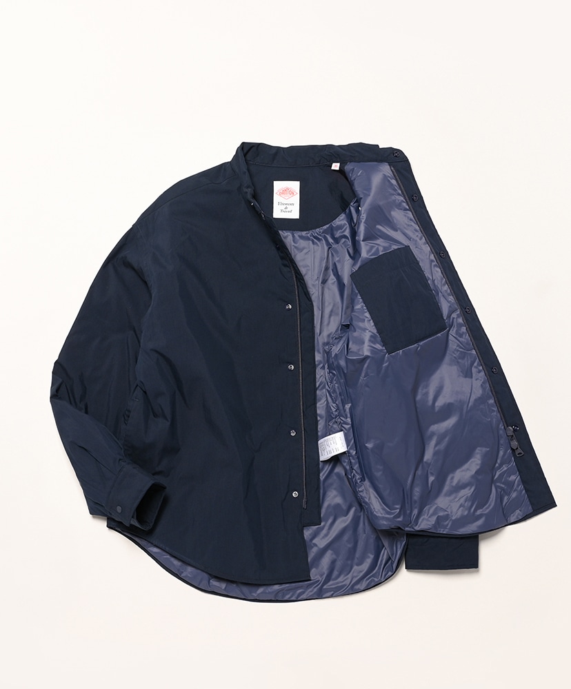 Women’s Insulation Stand Collar Shirt Jacket Navy/ネイビー 34(WOMEN)