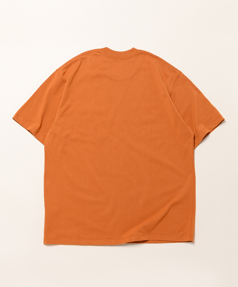 Men's Short Sleeve Pocket T-Shirt Orange/オレンジ L(MEN)