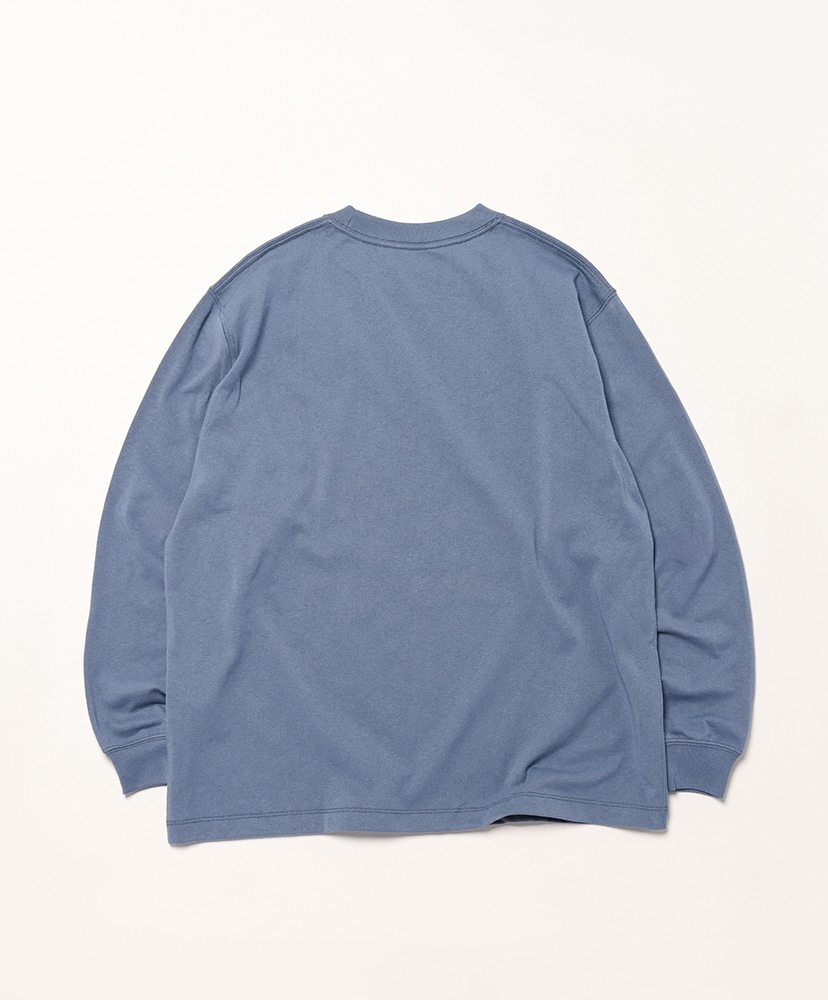 Men's Long Sleeve T-shirt Deep Sax/ディープサックス L(MEN)