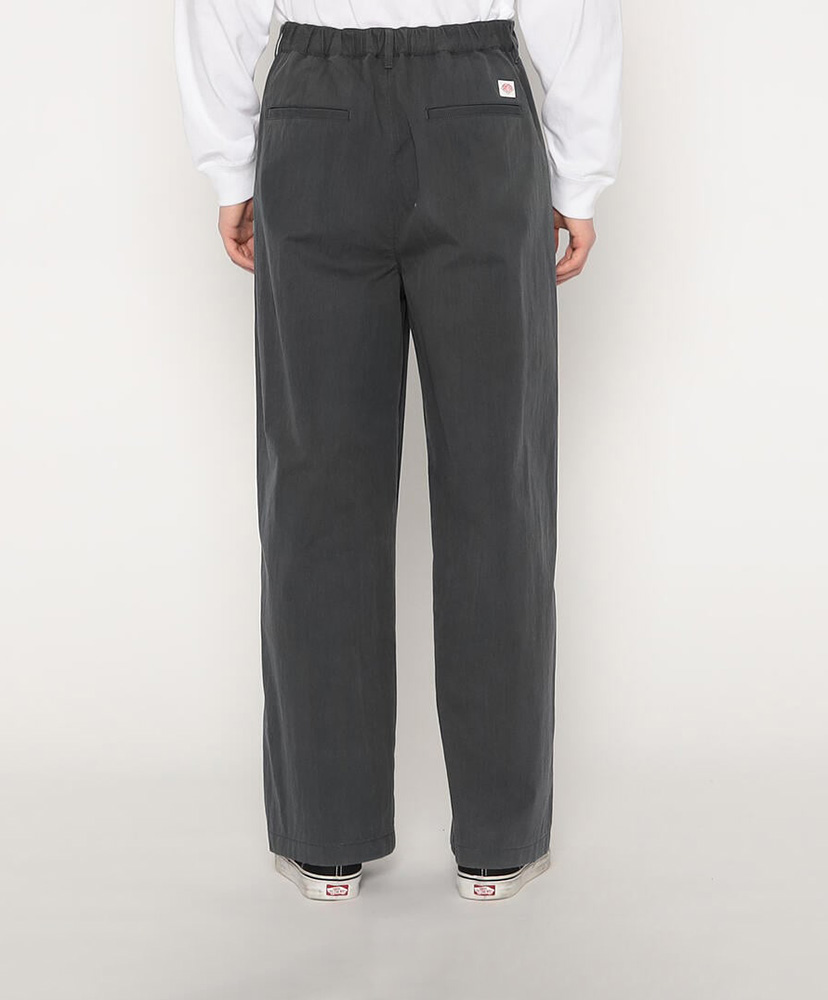 Men’s C/N Twill Double Pleated Easy Pants Charcoal/チャコール 40(MEN)