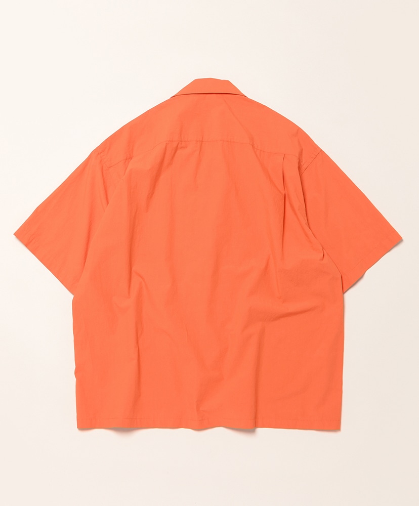 Open Collar Shirt S/S Red/レッド L(MEN)