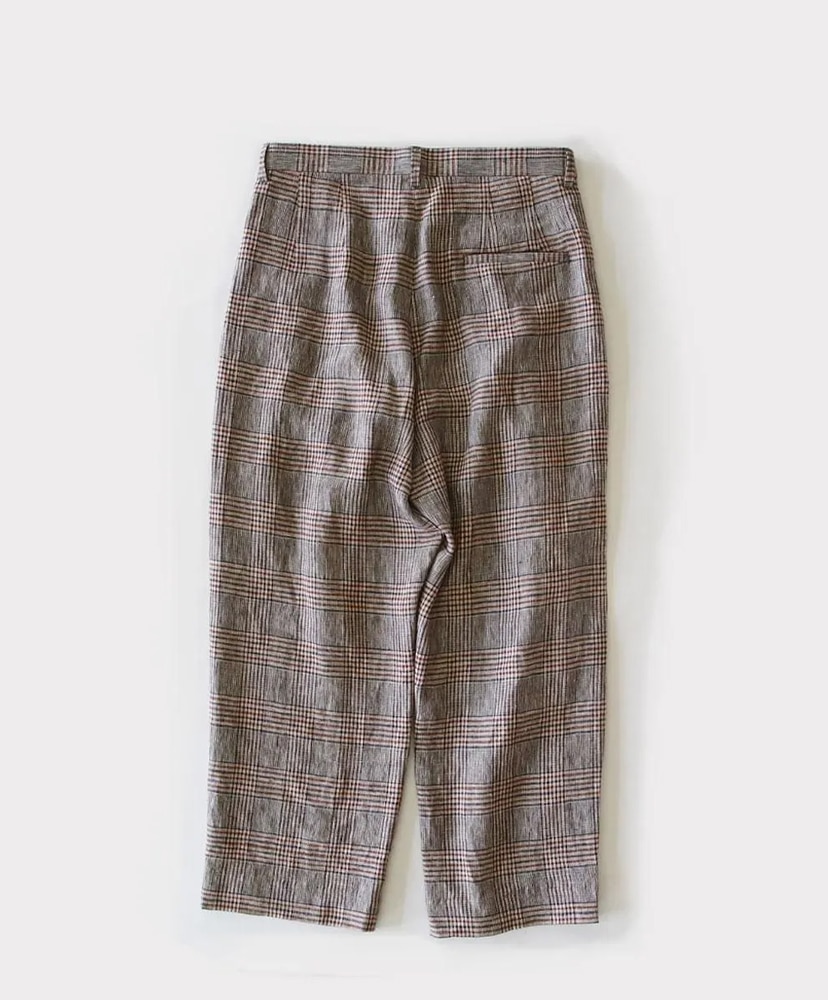 Earl Pants Brown check/ブラウンチェック L(MEN)