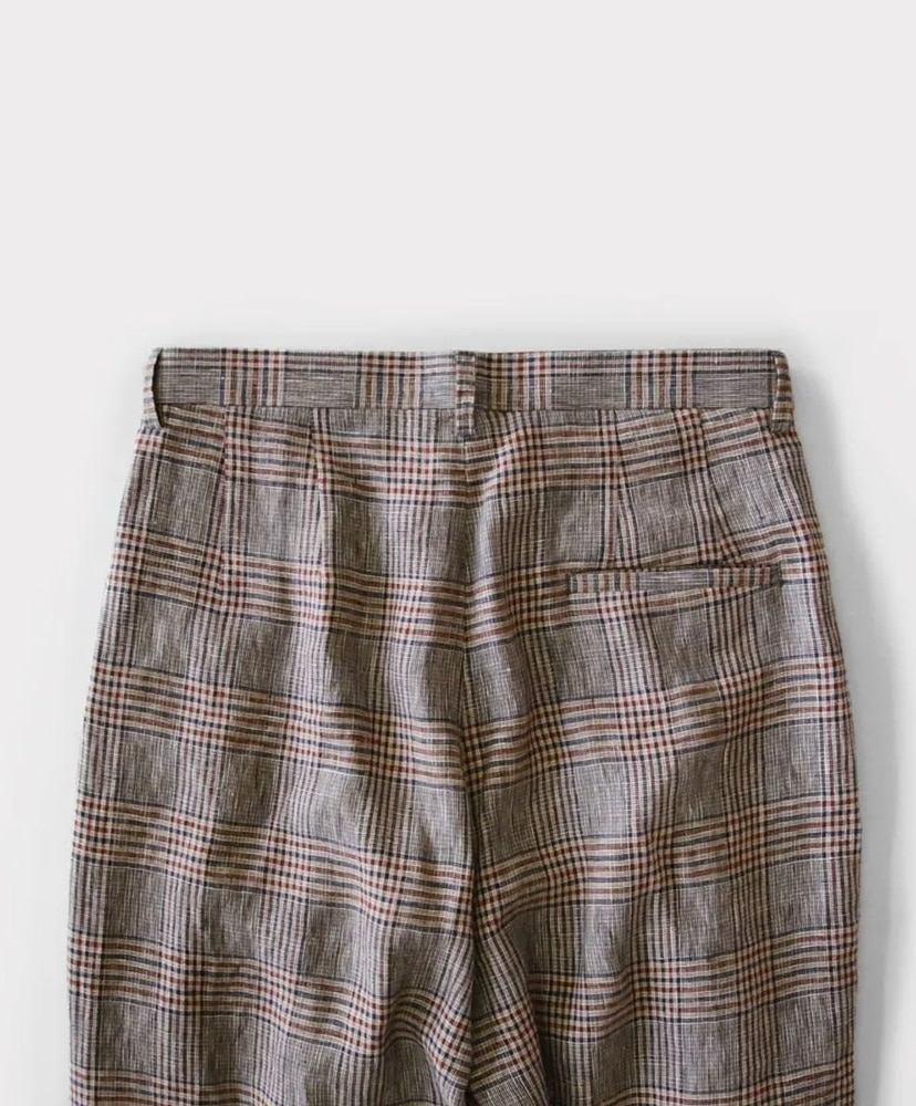 Earl Pants Brown check/ブラウンチェック L(MEN)