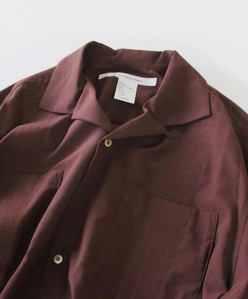Mint Shirts Brown/ブラウン L(MEN)