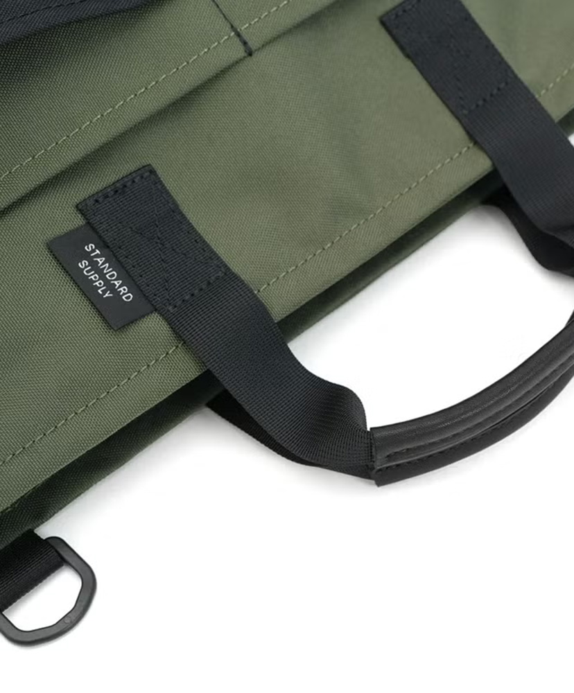ECO STEP 2WAY UTILITY TOTE S Olive×Black/オリーブ×ブラック ONE